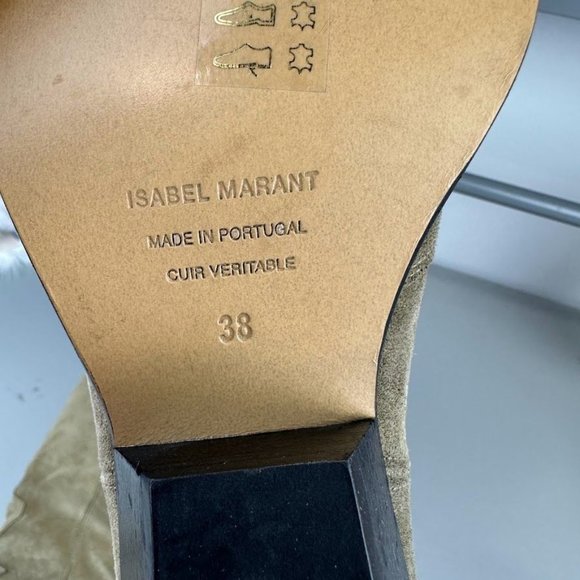Isabel Marant Denvee Boot in Taupe - Picture 8 of 9